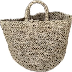 san’s Arcidet Paris  raphia basket bag
